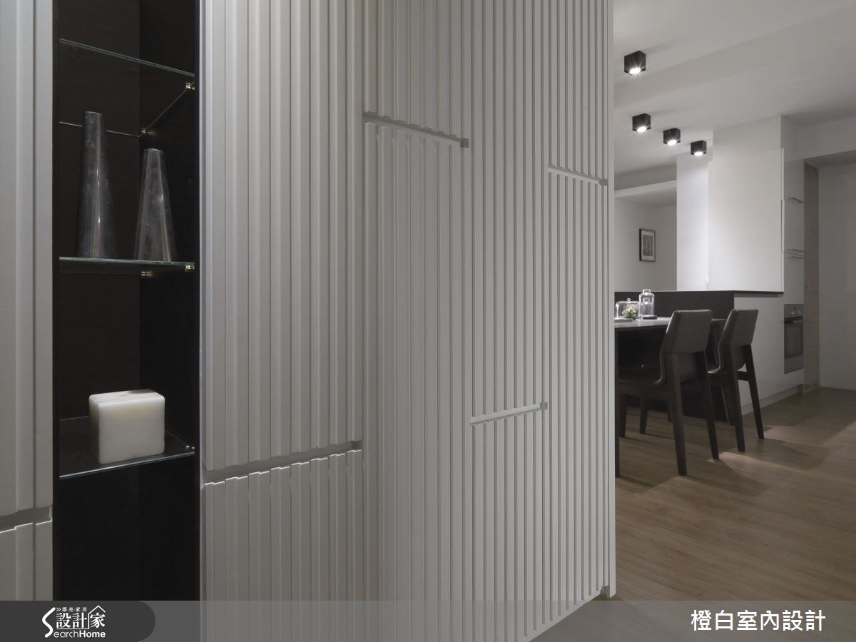 30坪新成屋(5年以下)＿簡約風玄關案例圖片＿橙白室內裝修設計工程有限公司＿橙白_36永鼎國璽之2