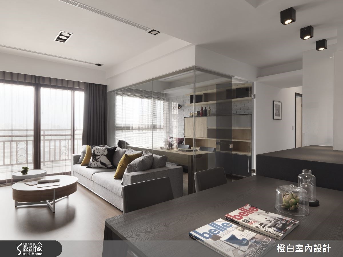 30坪新成屋(5年以下)＿簡約風餐廳案例圖片＿橙白室內裝修設計工程有限公司＿橙白_36永鼎國璽之12