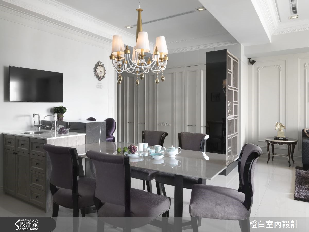 35坪新成屋(5年以下)＿混搭風餐廳案例圖片＿橙白室內裝修設計工程有限公司＿橙白_37海德之13