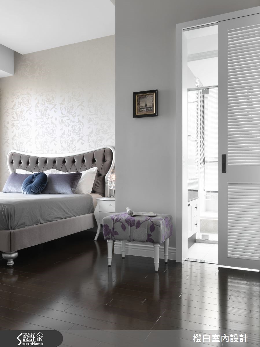 35坪新成屋(5年以下)＿混搭風臥室案例圖片＿橙白室內裝修設計工程有限公司＿橙白_37海德之20