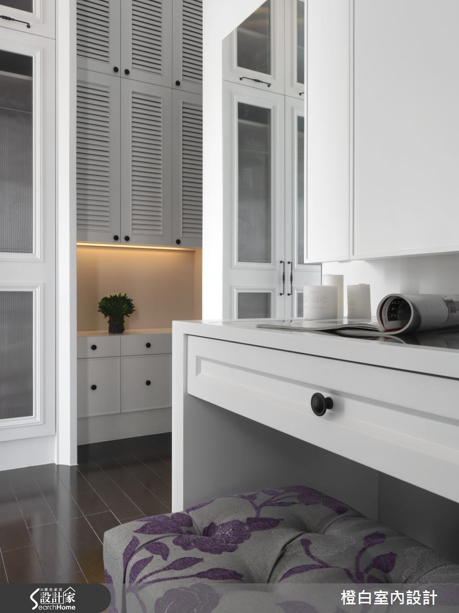 35坪新成屋(5年以下)＿混搭風臥室案例圖片＿橙白室內裝修設計工程有限公司＿橙白_37海德之26