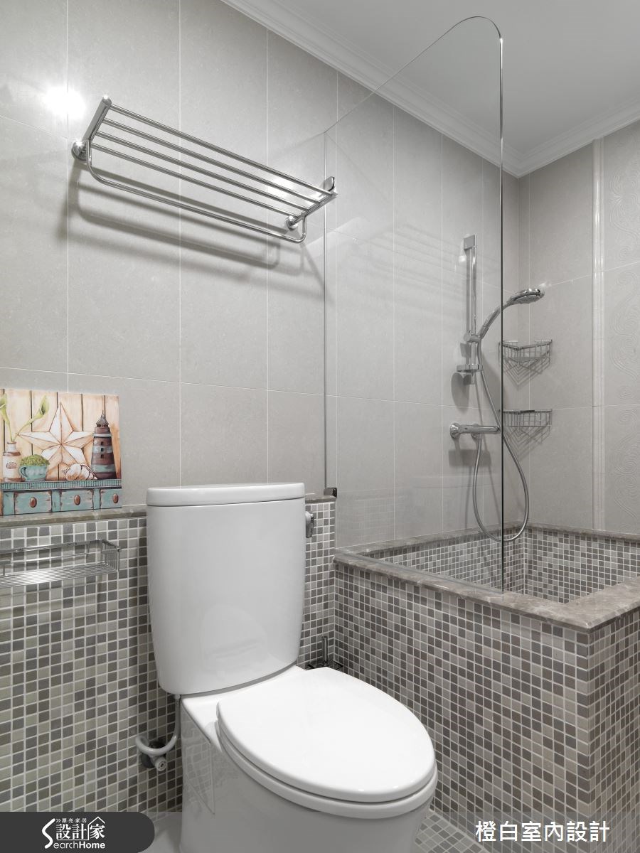 35坪新成屋(5年以下)＿混搭風浴室案例圖片＿橙白室內裝修設計工程有限公司＿橙白_37海德之30