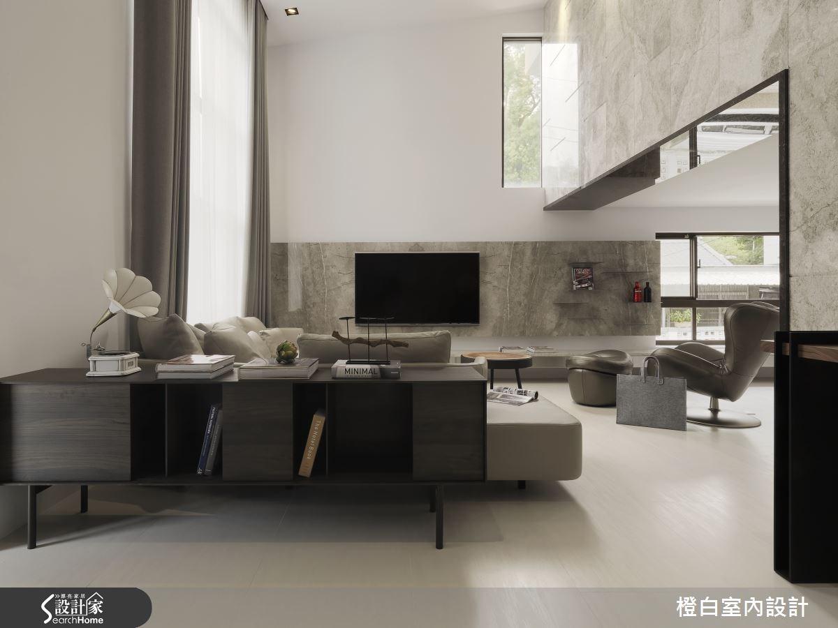 198坪老屋(16~30年)＿混搭風客廳案例圖片＿橙白室內裝修設計工程有限公司＿橙白_41北投之2