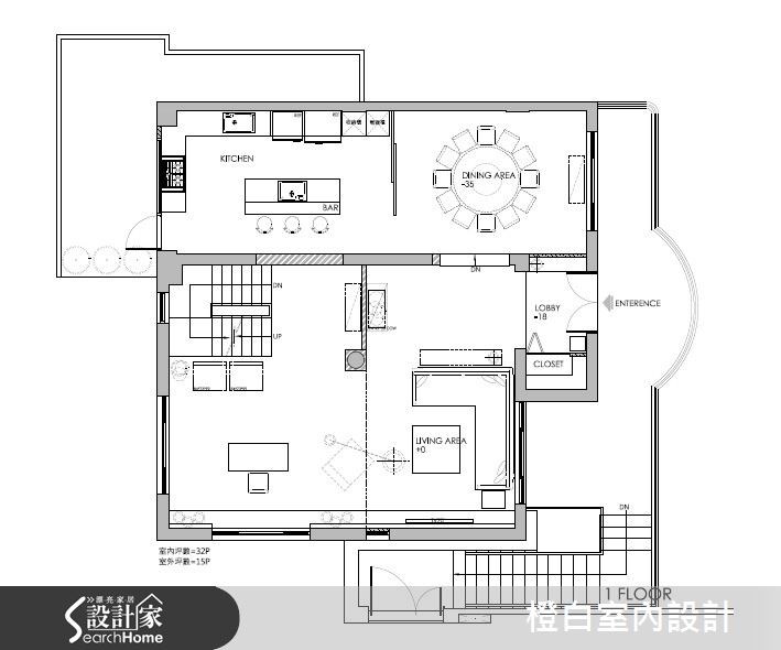 198坪老屋(16~30年)＿混搭風案例圖片＿橙白室內裝修設計工程有限公司＿橙白_41北投之73
