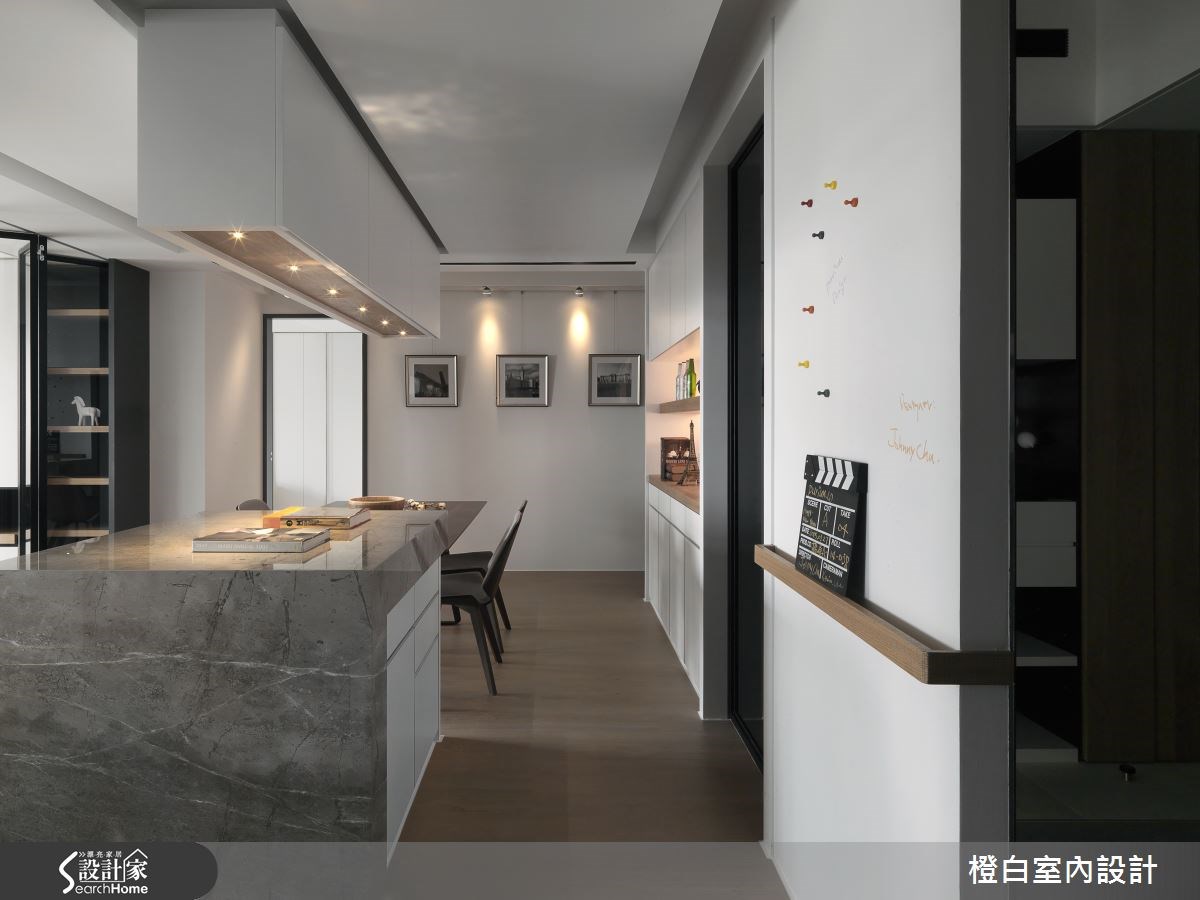 50坪新成屋(5年以下)＿混搭風餐廳案例圖片＿橙白室內裝修設計工程有限公司＿橙白_42橋峰A+之20
