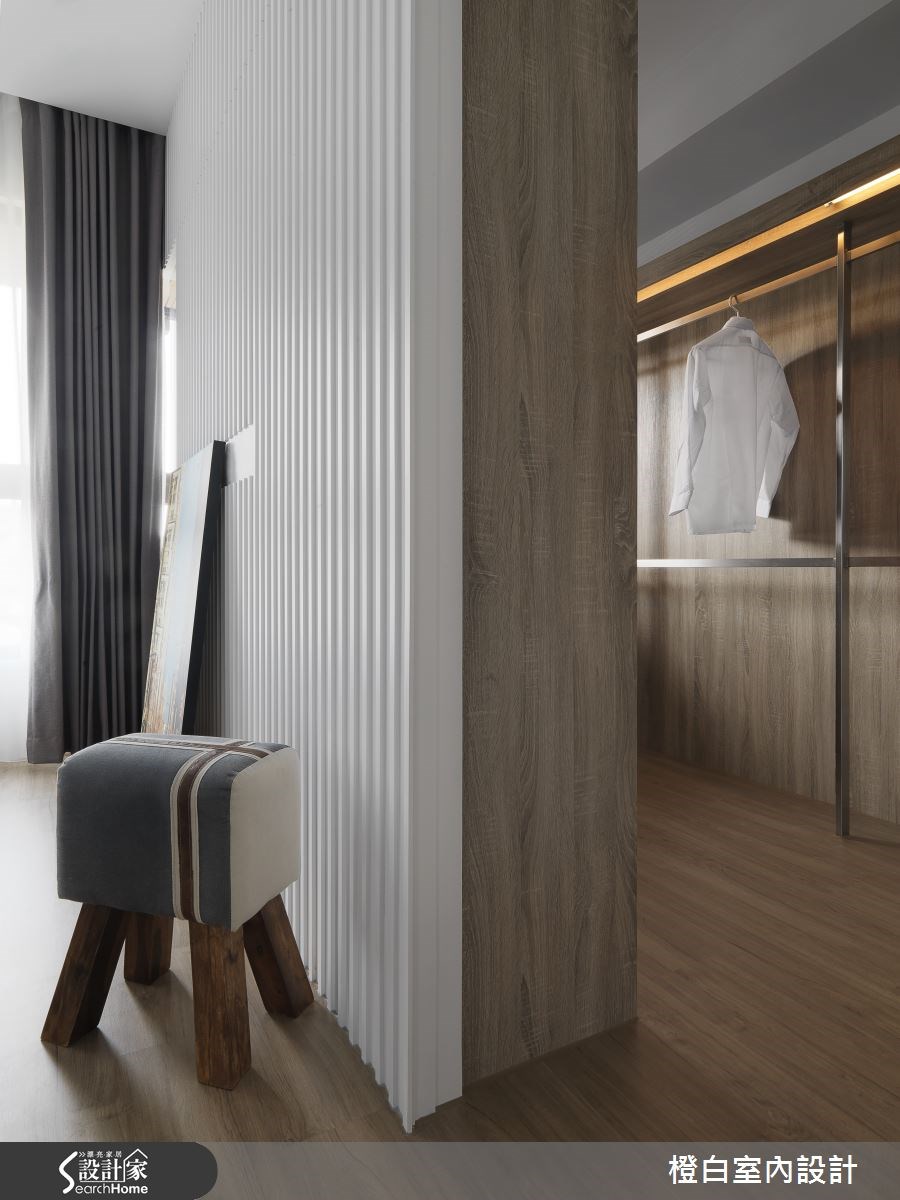 28坪新成屋(5年以下)＿北歐風臥室案例圖片＿橙白室內裝修設計工程有限公司＿橙白_43綺華翡麗之18