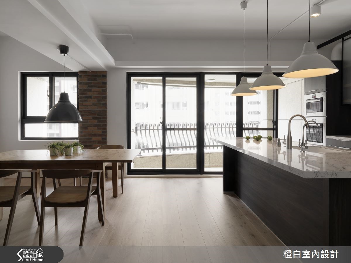 52坪新成屋(5年以下)＿工業風餐廳案例圖片＿橙白室內裝修設計工程有限公司＿橙白_44皇御之17