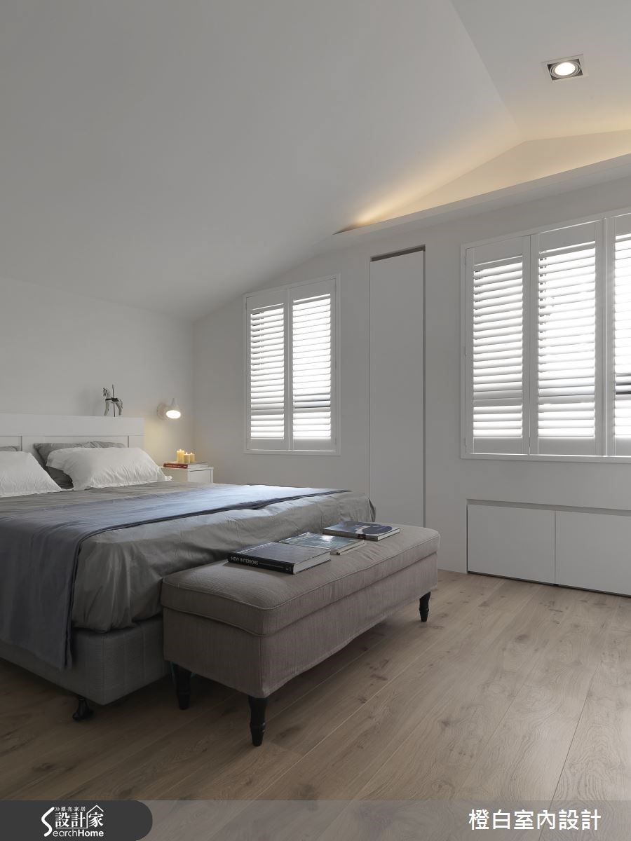 52坪新成屋(5年以下)＿工業風臥室案例圖片＿橙白室內裝修設計工程有限公司＿橙白_44皇御之24