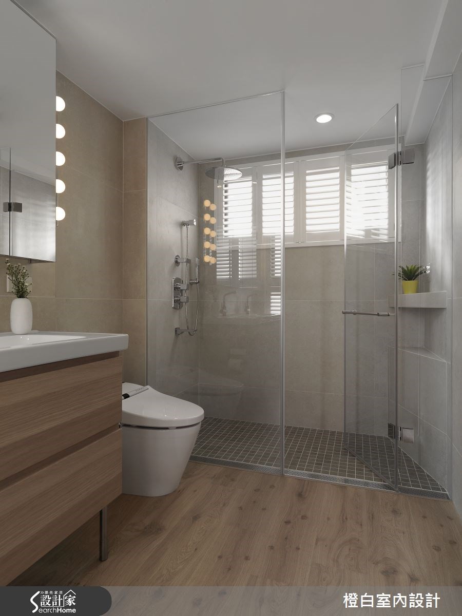 52坪新成屋(5年以下)＿工業風浴室案例圖片＿橙白室內裝修設計工程有限公司＿橙白_44皇御之32