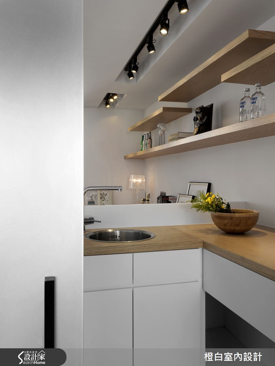 34坪老屋(16~30年)＿混搭風客廳案例圖片＿橙白室內裝修設計工程有限公司＿橙白_45翠園之15