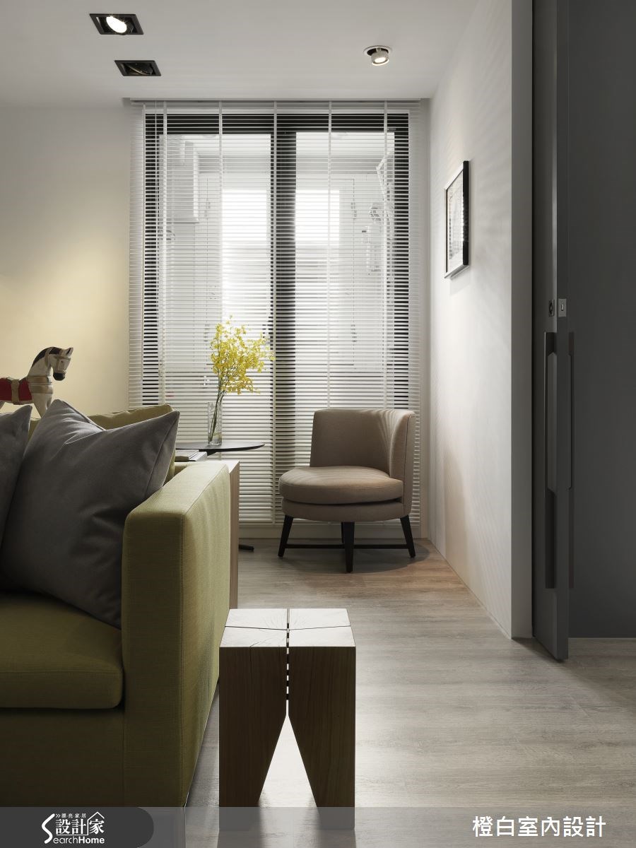 13坪老屋(16~30年)＿混搭風客廳案例圖片＿橙白室內裝修設計工程有限公司＿橙白_46中山北路之3