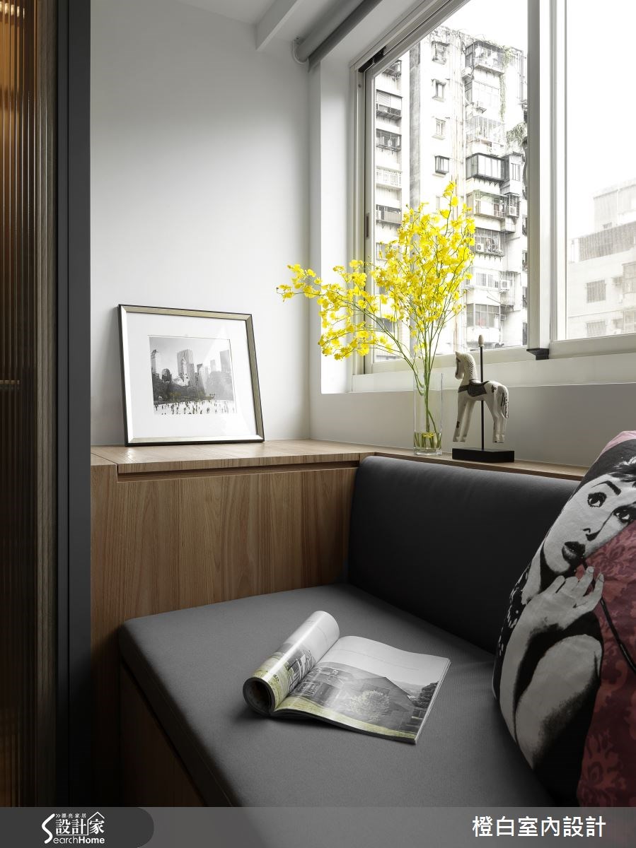 13坪老屋(16~30年)＿混搭風臥室案例圖片＿橙白室內裝修設計工程有限公司＿橙白_46中山北路之18