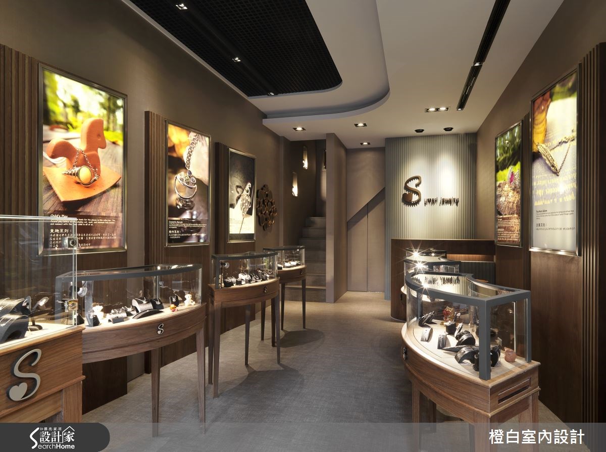 20坪新成屋(5年以下)＿混搭風商業空間案例圖片＿橙白室內裝修設計工程有限公司＿橙白_47蘇馬利珠寶之5