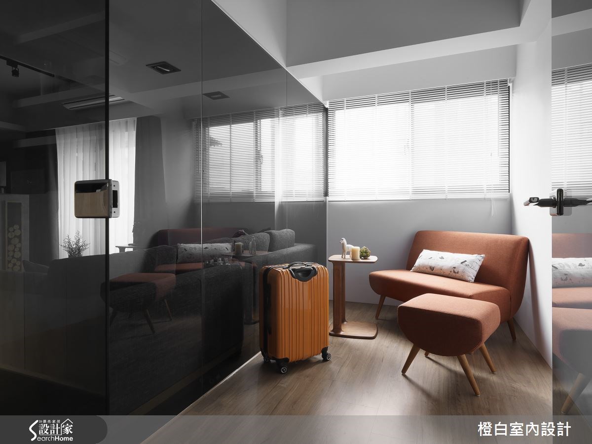 34坪老屋(16~30年)＿現代風客廳案例圖片＿橙白室內裝修設計工程有限公司＿橙白_49羅浮石之8