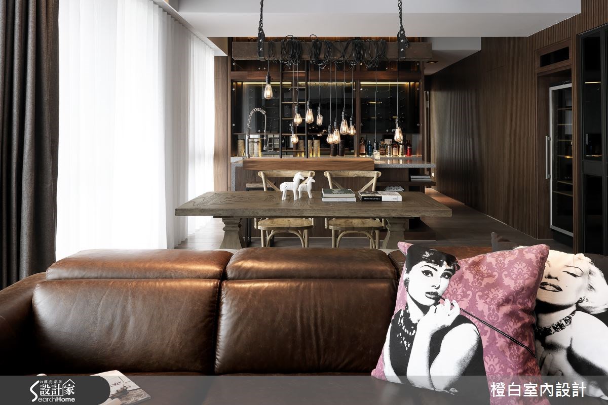 45坪新成屋(5年以下)＿現代風客廳案例圖片＿橙白室內裝修設計工程有限公司＿橙白_50史恩之4