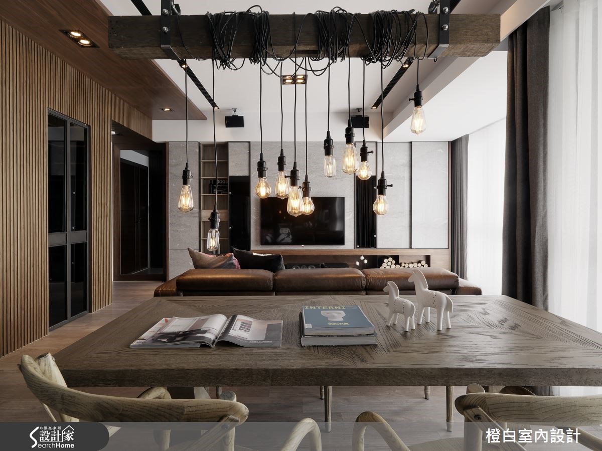 45坪新成屋(5年以下)＿現代風餐廳案例圖片＿橙白室內裝修設計工程有限公司＿橙白_50史恩之7