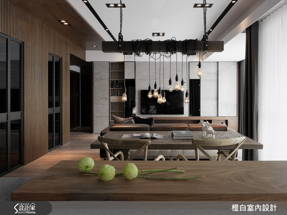 45坪新成屋(5年以下)＿現代風餐廳案例圖片＿橙白室內裝修設計工程有限公司＿橙白_50史恩之8