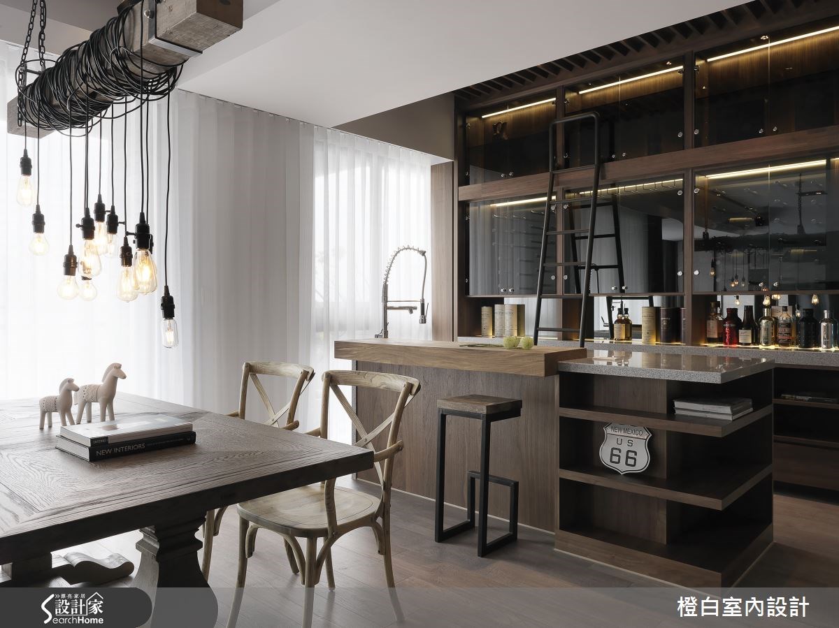45坪新成屋(5年以下)＿現代風餐廳案例圖片＿橙白室內裝修設計工程有限公司＿橙白_50史恩之10