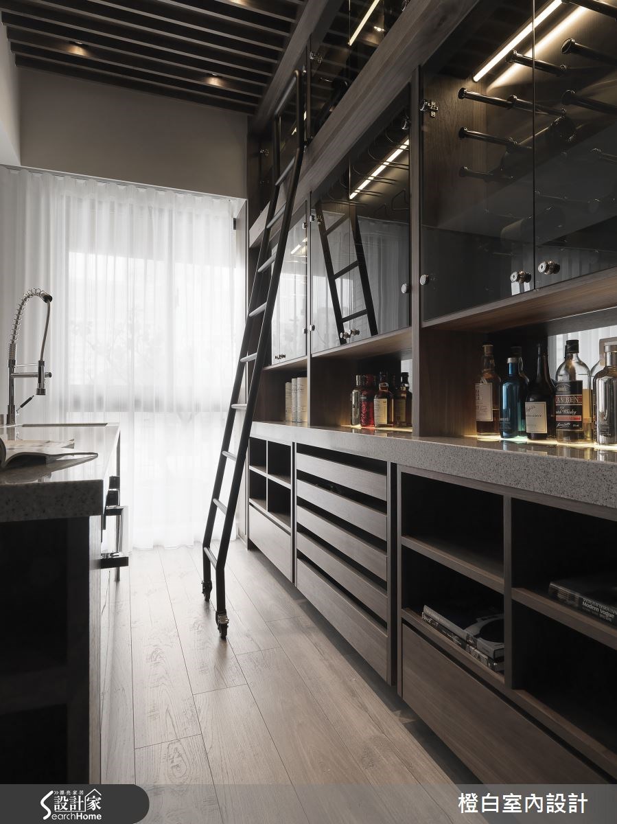 45坪新成屋(5年以下)＿現代風廚房案例圖片＿橙白室內裝修設計工程有限公司＿橙白_50史恩之12