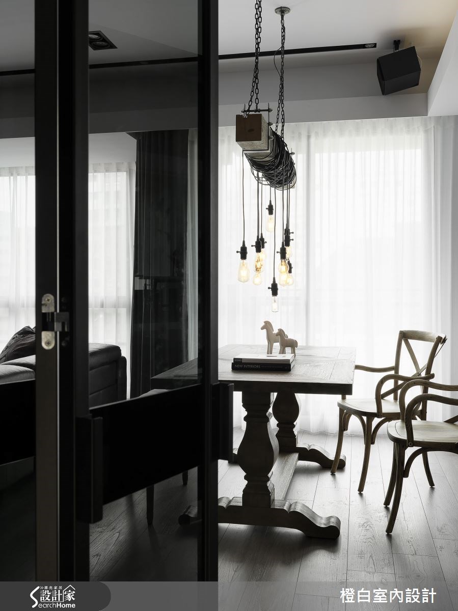 45坪新成屋(5年以下)＿現代風餐廳案例圖片＿橙白室內裝修設計工程有限公司＿橙白_50史恩之15