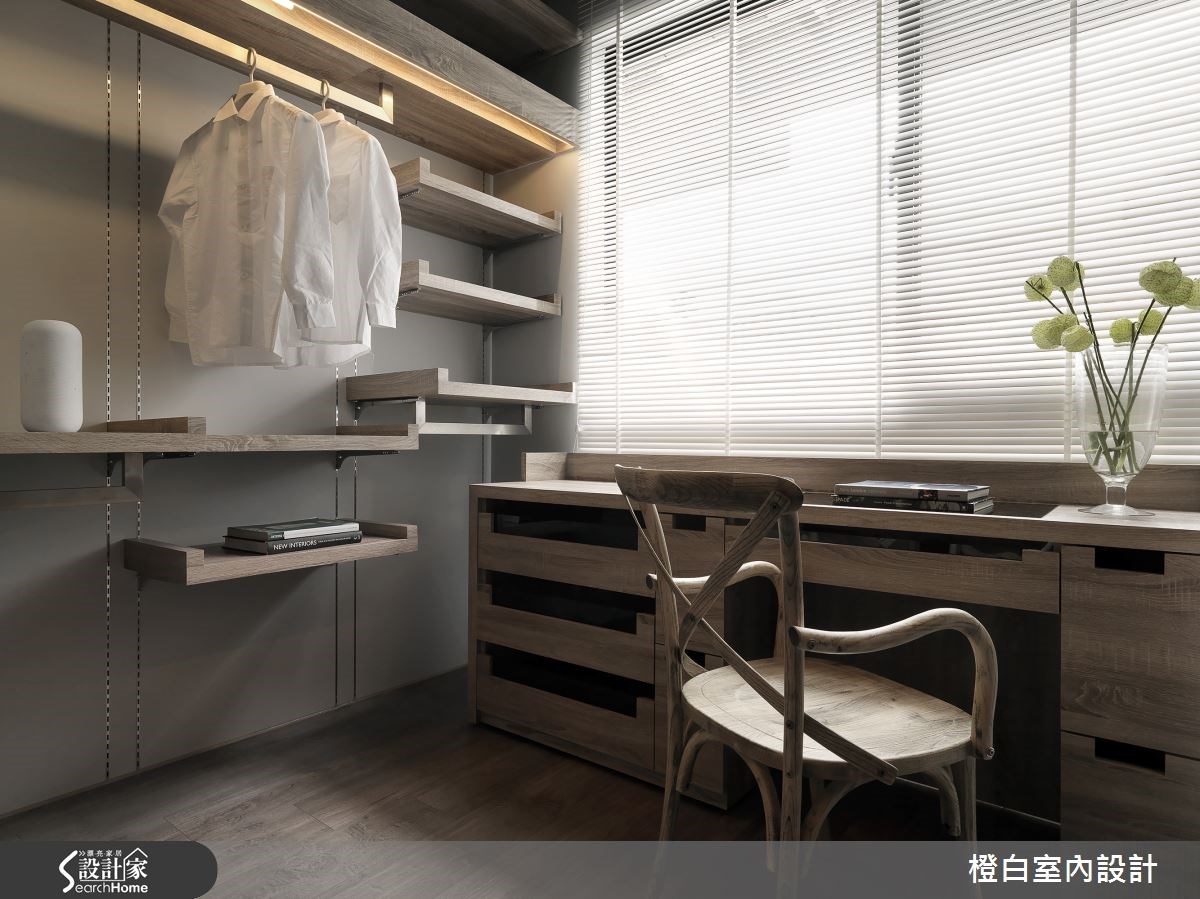 45坪新成屋(5年以下)＿現代風臥室案例圖片＿橙白室內裝修設計工程有限公司＿橙白_50史恩之18