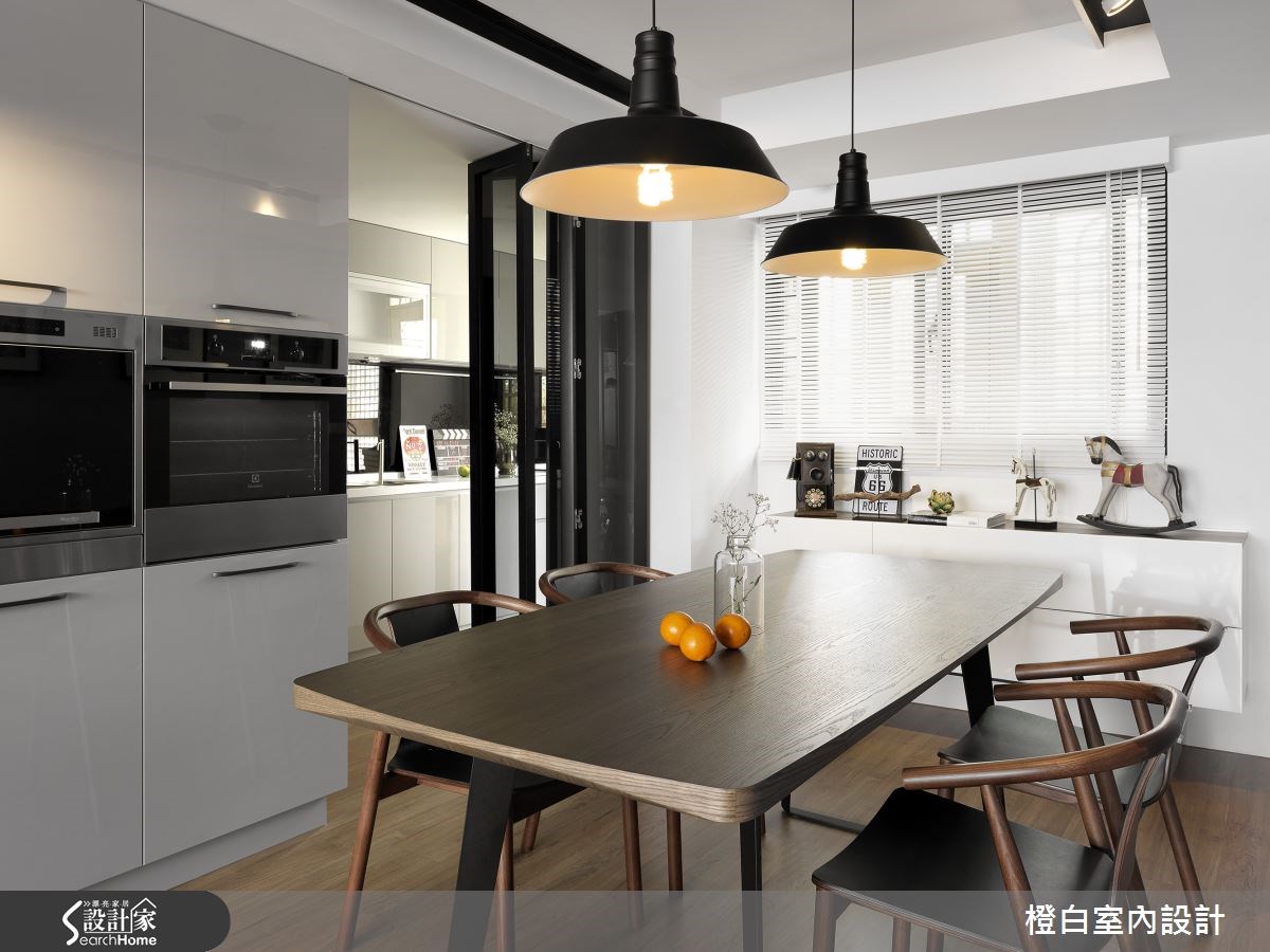 27坪老屋(16~30年)＿混搭風餐廳案例圖片＿橙白室內裝修設計工程有限公司＿橙白_51大直之11