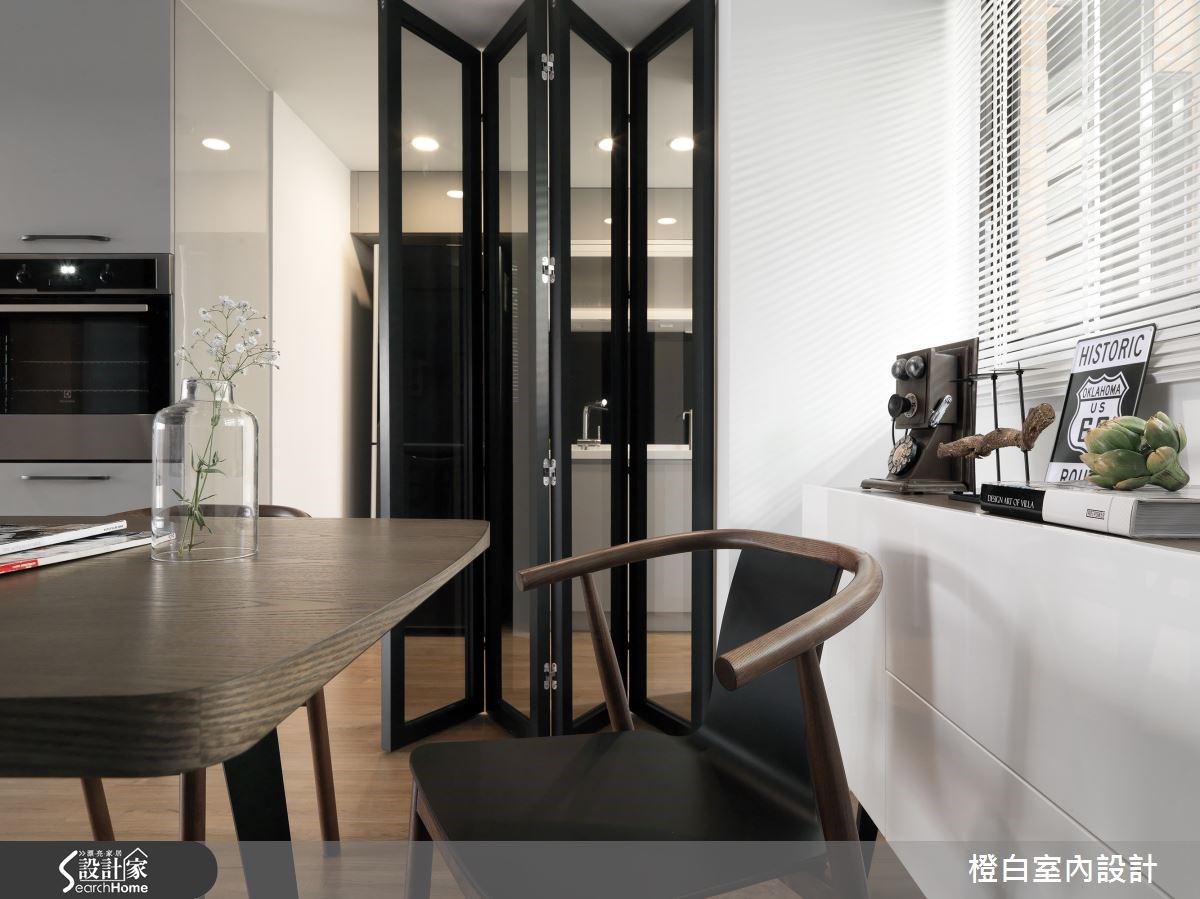 27坪老屋(16~30年)＿混搭風餐廳案例圖片＿橙白室內裝修設計工程有限公司＿橙白_51大直之13