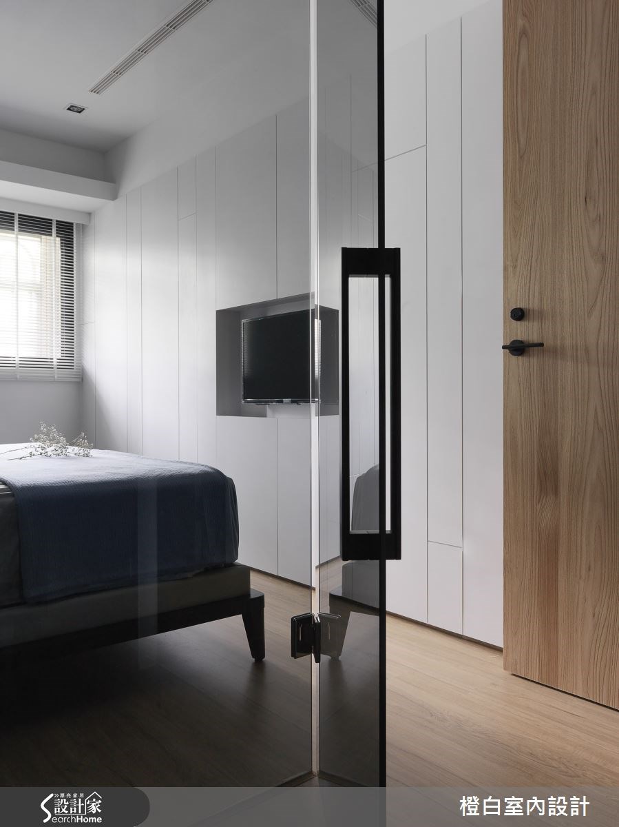 27坪老屋(16~30年)＿混搭風臥室案例圖片＿橙白室內裝修設計工程有限公司＿橙白_51大直之18