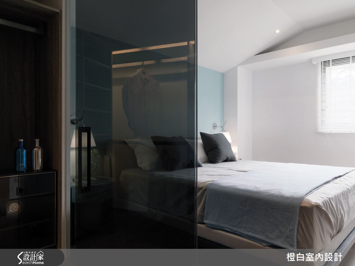 27坪老屋(16~30年)＿混搭風臥室案例圖片＿橙白室內裝修設計工程有限公司＿橙白_51大直之20