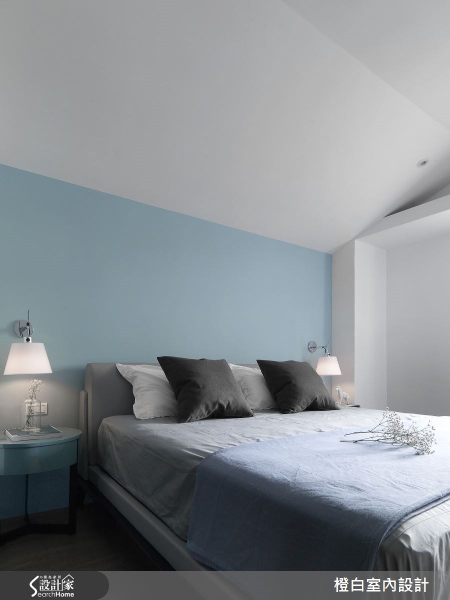 27坪老屋(16~30年)＿混搭風臥室案例圖片＿橙白室內裝修設計工程有限公司＿橙白_51大直之21