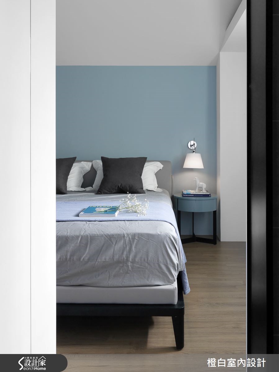 27坪老屋(16~30年)＿混搭風臥室案例圖片＿橙白室內裝修設計工程有限公司＿橙白_51大直之22