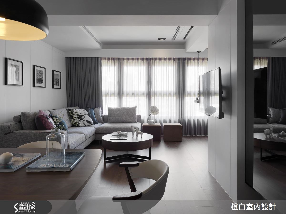 24坪新成屋(5年以下)＿簡約風案例圖片＿橙白室內裝修設計工程有限公司＿橙白_52宏普新邑之4