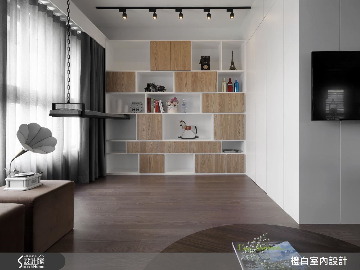 24坪新成屋(5年以下)＿簡約風案例圖片＿橙白室內裝修設計工程有限公司＿橙白_52宏普新邑之8