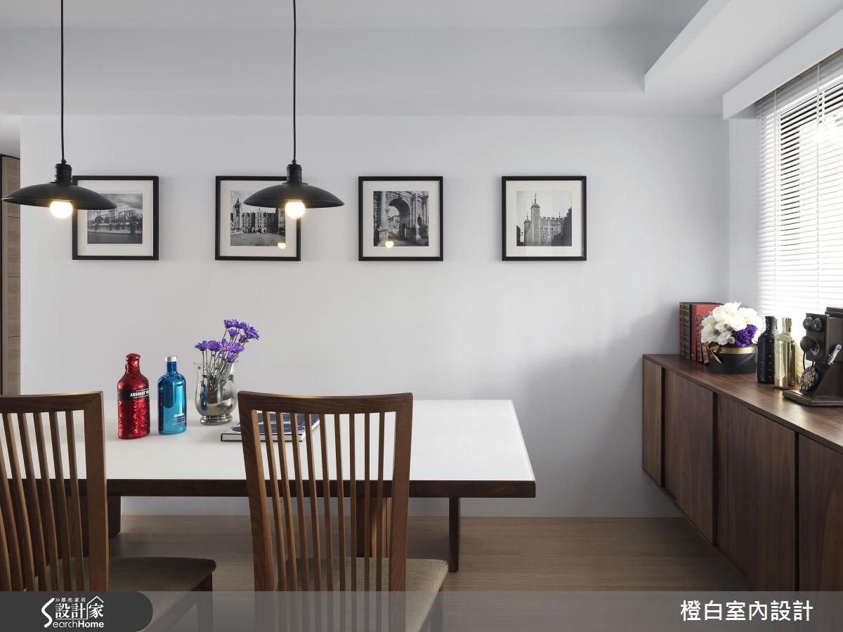 28坪中古屋(5~15年)＿簡約風餐廳案例圖片＿橙白室內裝修設計工程有限公司＿橙白_54大直之13