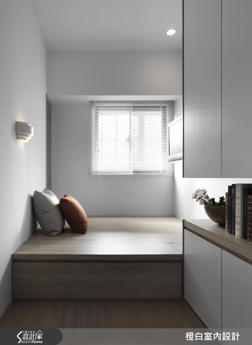 28坪中古屋(5~15年)＿簡約風和室案例圖片＿橙白室內裝修設計工程有限公司＿橙白_54大直之18