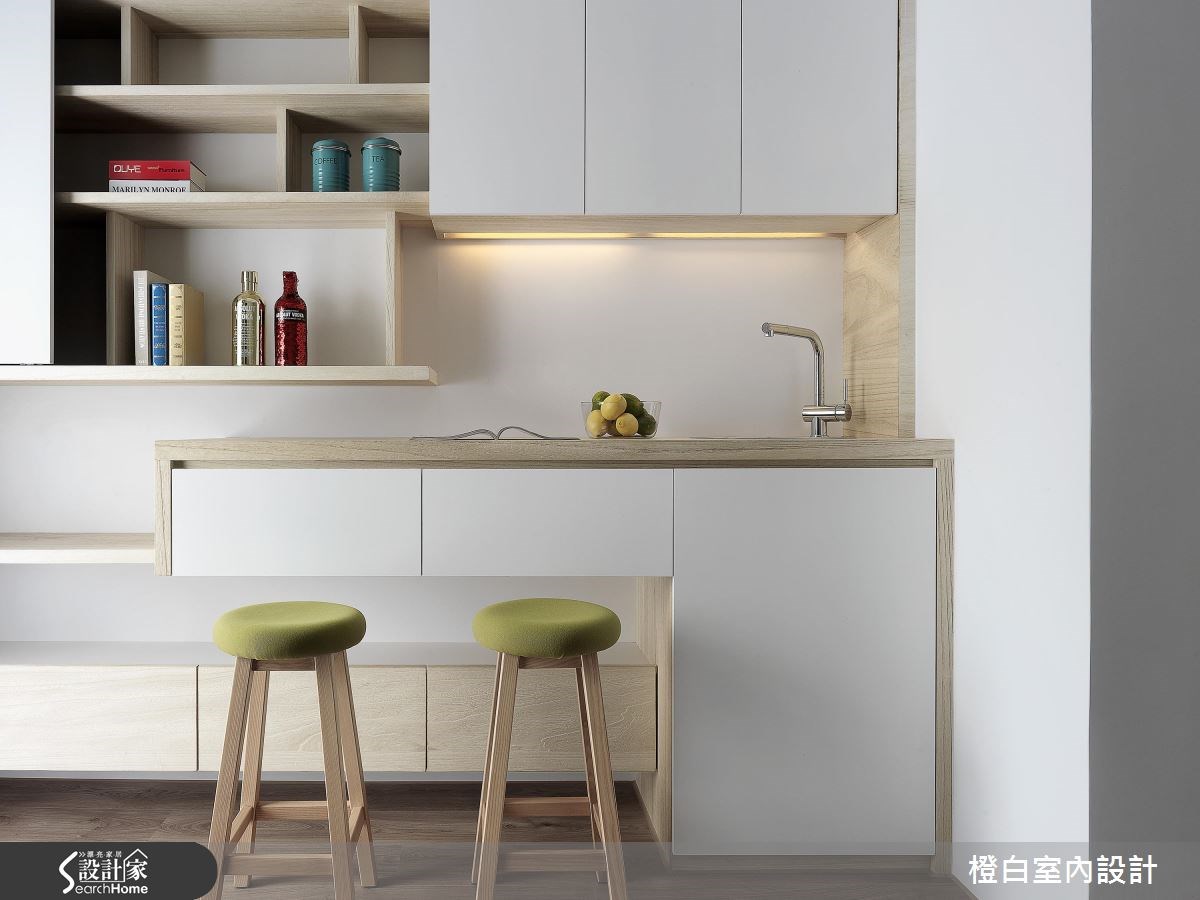 76坪老屋(16~30年)＿混搭風書房案例圖片＿橙白室內裝修設計工程有限公司＿橙白_55瓏山林之21