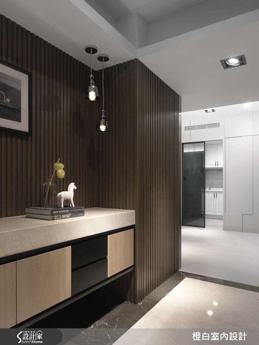 35坪老屋(16~30年)＿現代風玄關案例圖片＿橙白室內裝修設計工程有限公司＿橙白_56凱悅之2