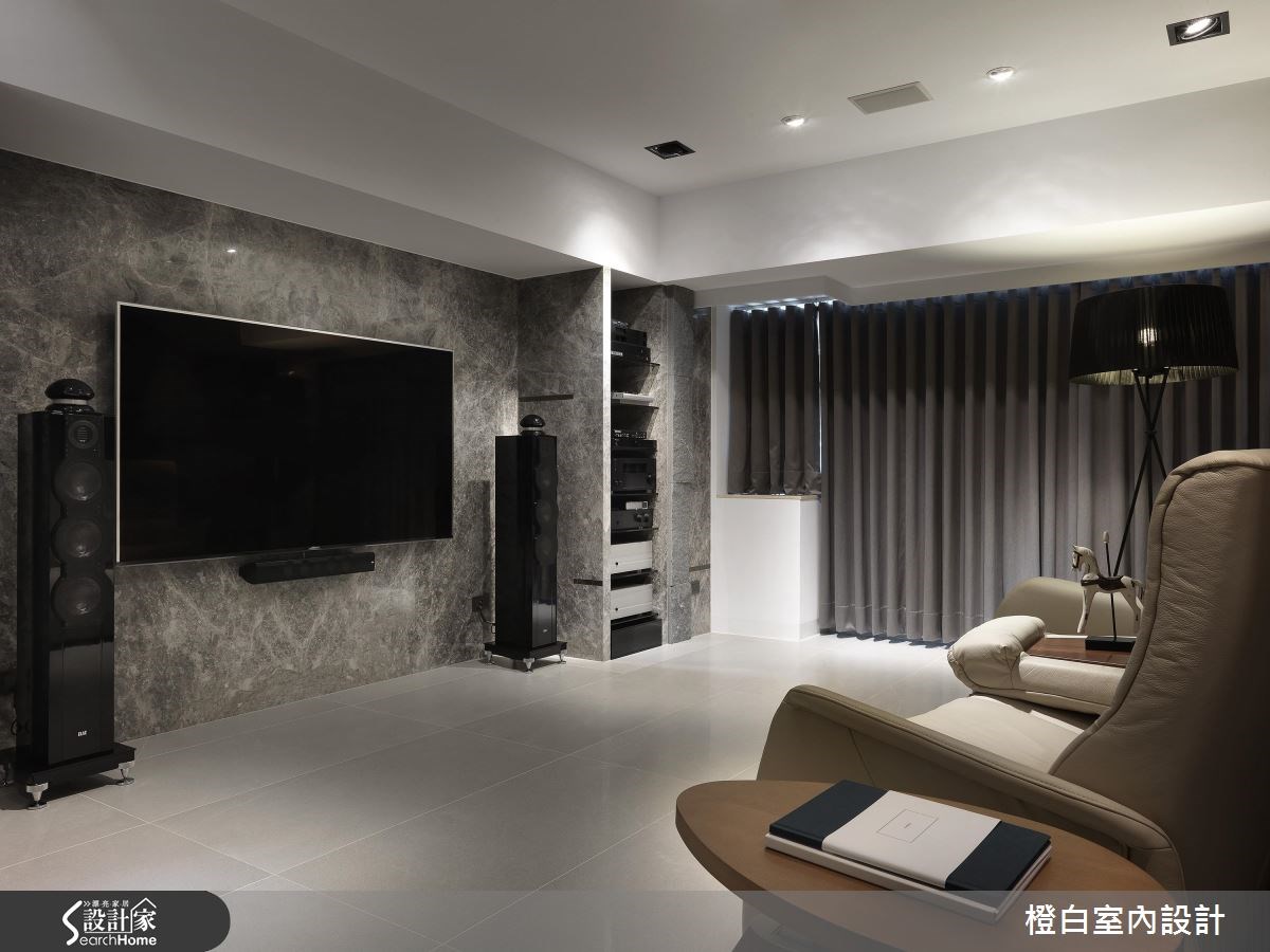 35坪老屋(16~30年)＿現代風客廳案例圖片＿橙白室內裝修設計工程有限公司＿橙白_56凱悅之12