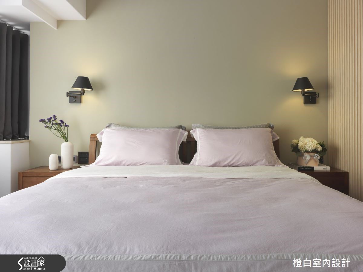 35坪老屋(16~30年)＿現代風臥室案例圖片＿橙白室內裝修設計工程有限公司＿橙白_56凱悅之18