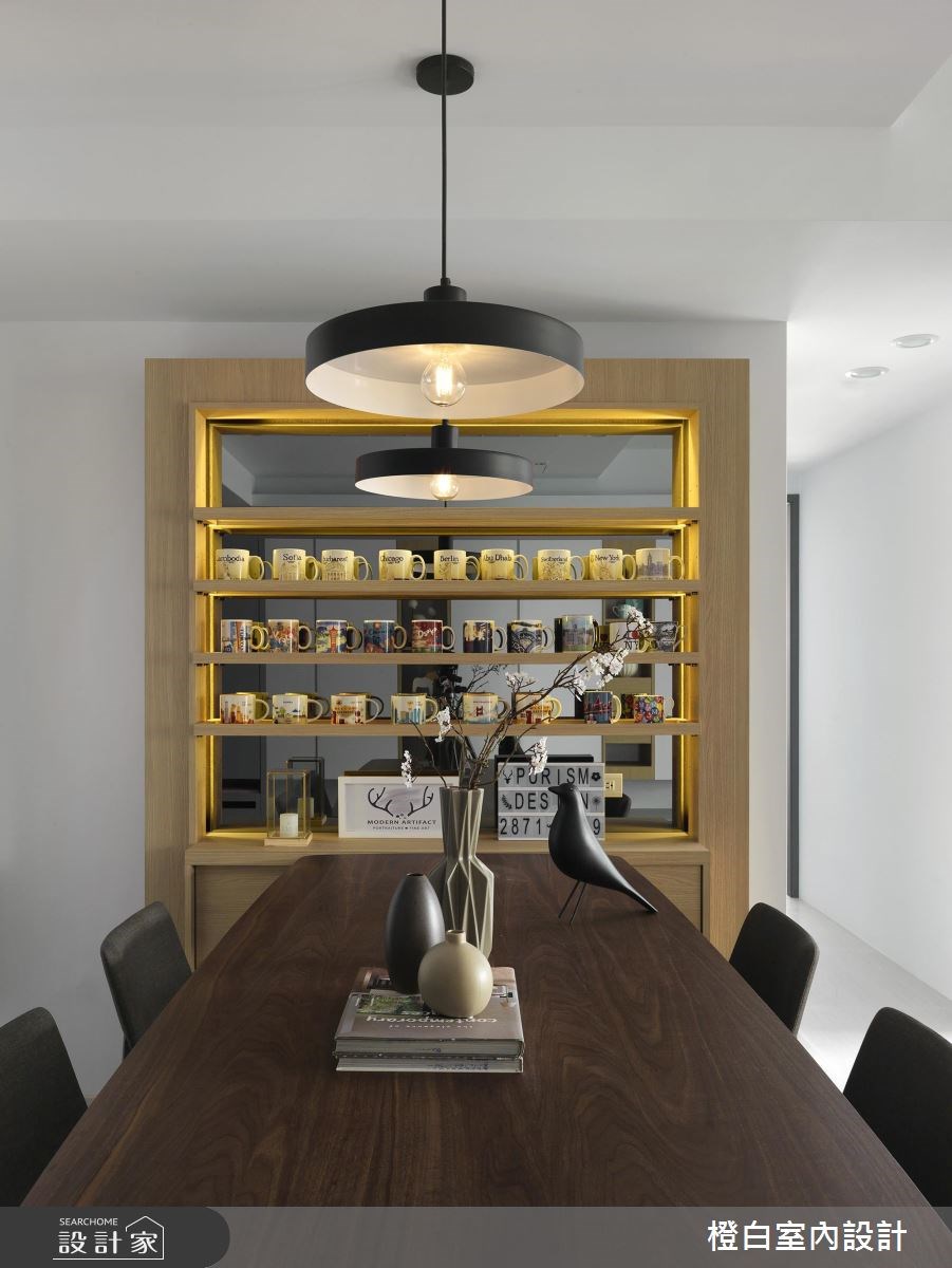 27坪新成屋(5年以下)＿北歐風餐廳案例圖片＿橙白室內裝修設計工程有限公司＿橙白_57竹北湛泰之14