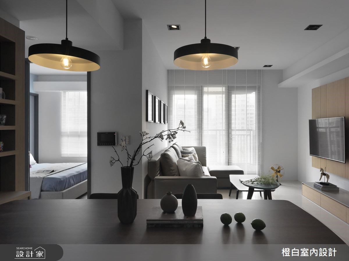 27坪新成屋(5年以下)＿北歐風餐廳案例圖片＿橙白室內裝修設計工程有限公司＿橙白_57竹北湛泰之17