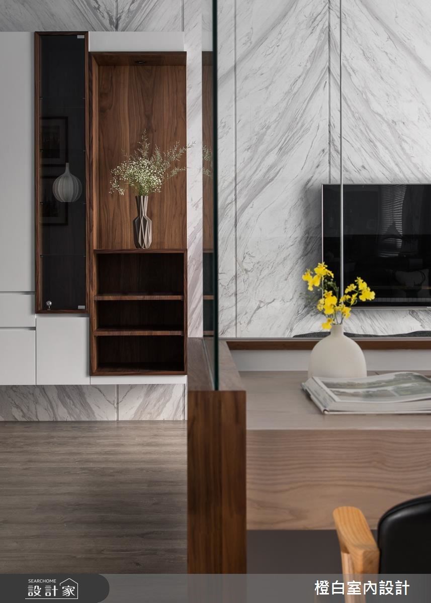 28坪新成屋(5年以下)＿現代風書房案例圖片＿橙白室內裝修設計工程有限公司＿橙白_59文學苑之8