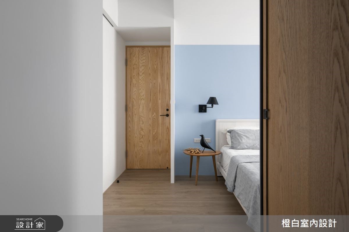 36坪中古屋(5~15年)＿混搭風臥室案例圖片＿橙白室內裝修設計工程有限公司＿橙白_60一品大觀之21