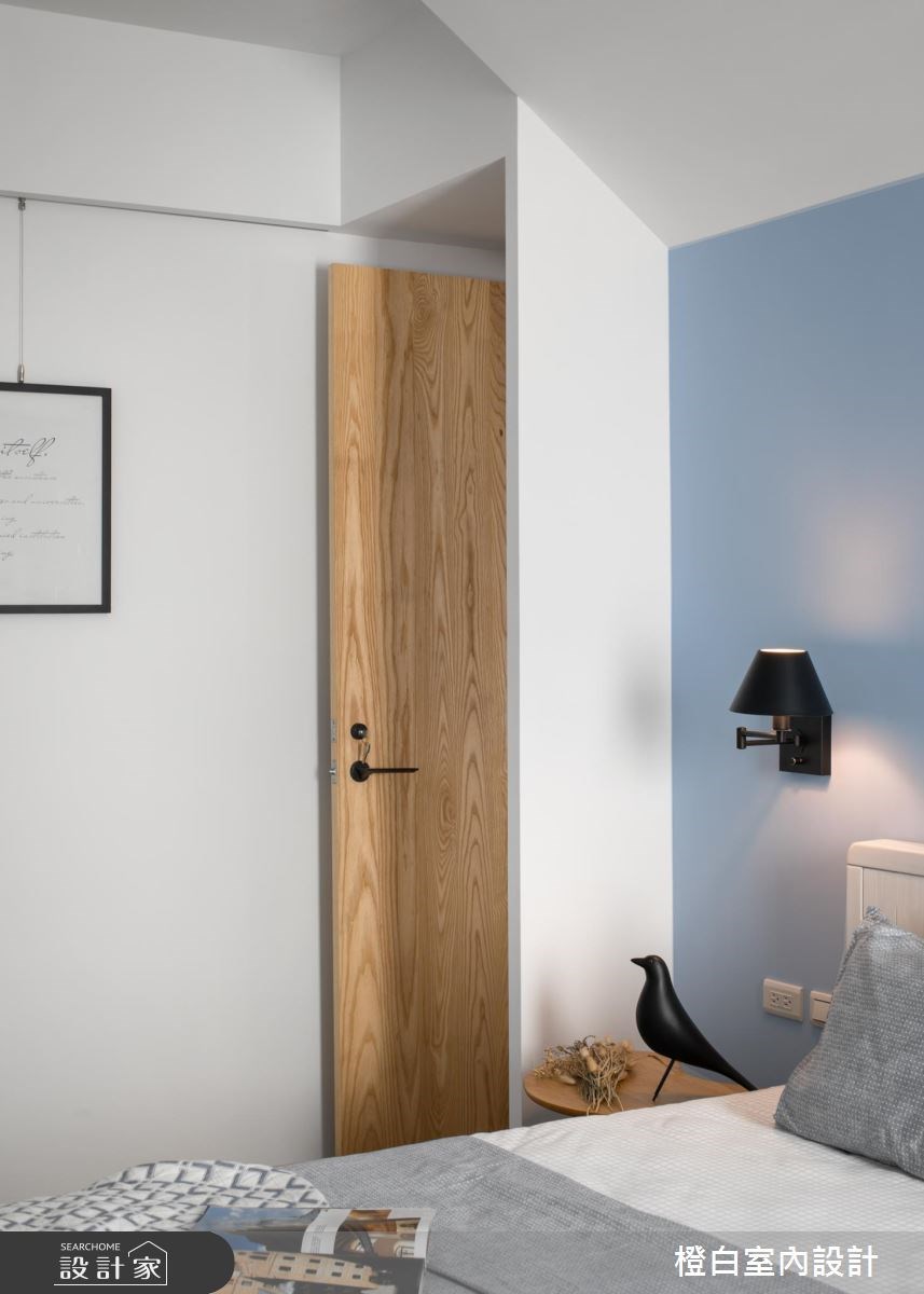 36坪中古屋(5~15年)＿混搭風臥室案例圖片＿橙白室內裝修設計工程有限公司＿橙白_60一品大觀之24