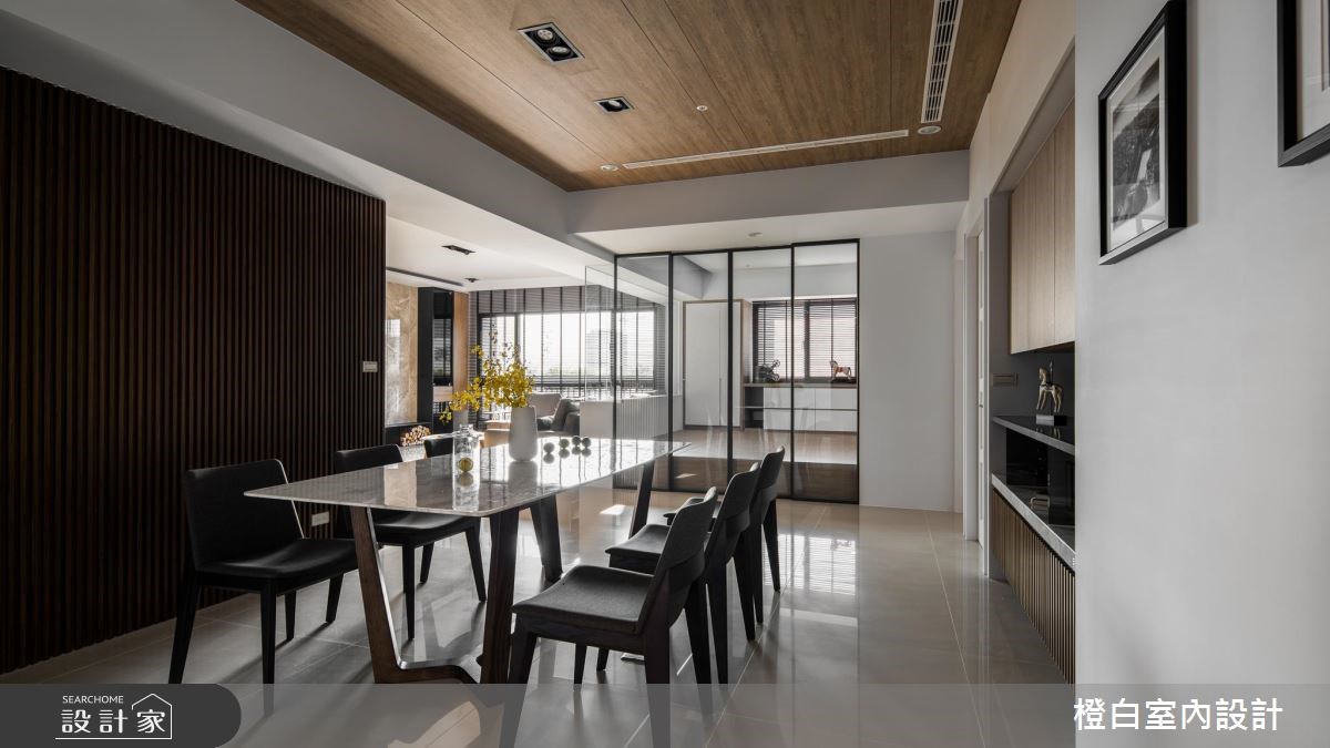 50坪新成屋(5年以下)＿現代風餐廳案例圖片＿橙白室內裝修設計工程有限公司＿橙白_61台中文南仰真之19