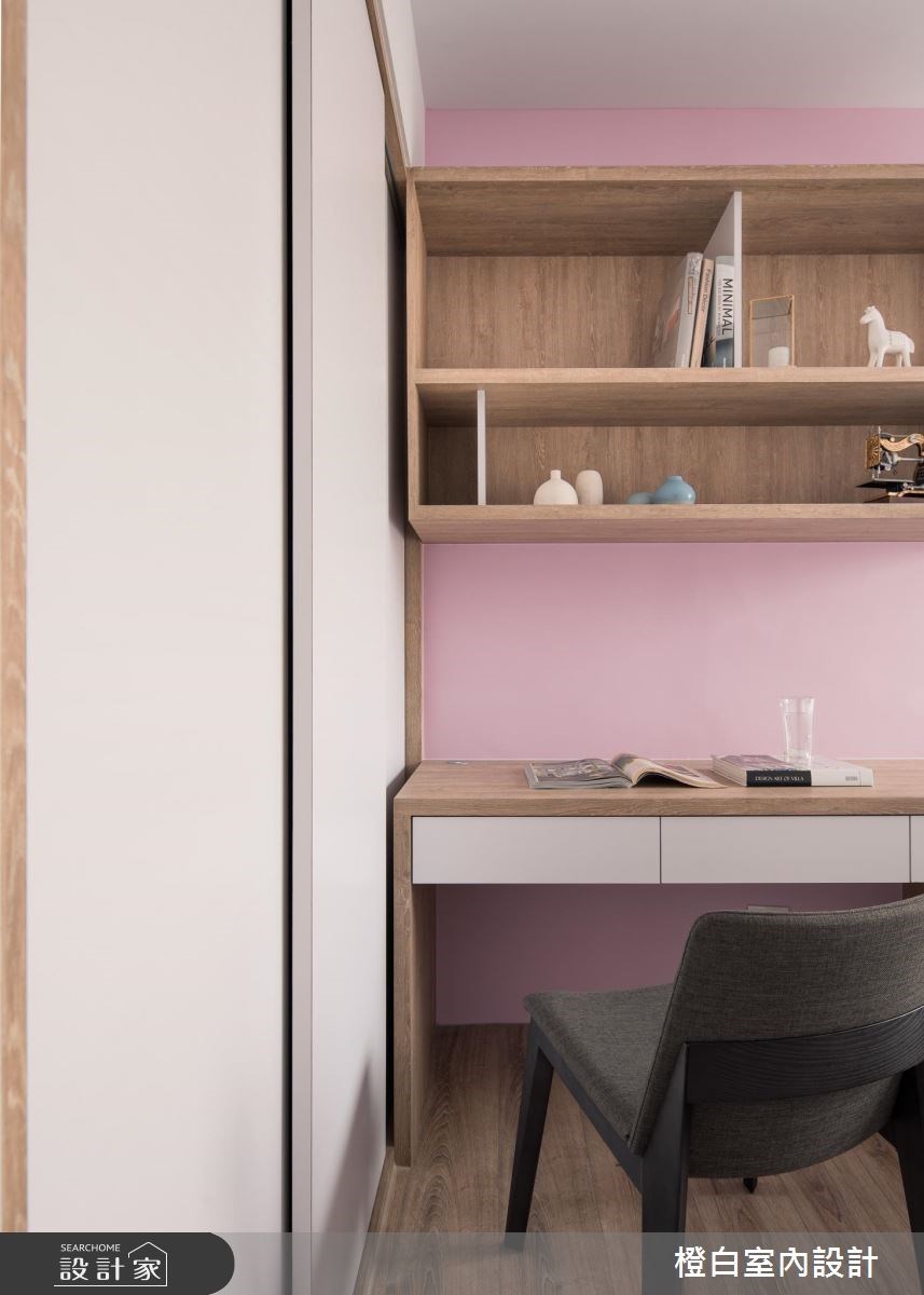 50坪新成屋(5年以下)＿現代風臥室案例圖片＿橙白室內裝修設計工程有限公司＿橙白_61台中文南仰真之33