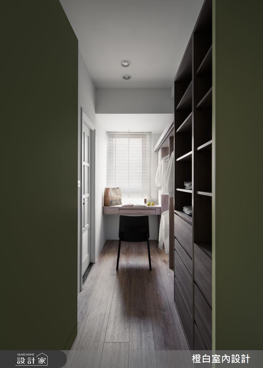 50坪新成屋(5年以下)＿現代風更衣間案例圖片＿橙白室內裝修設計工程有限公司＿橙白_61台中文南仰真之34