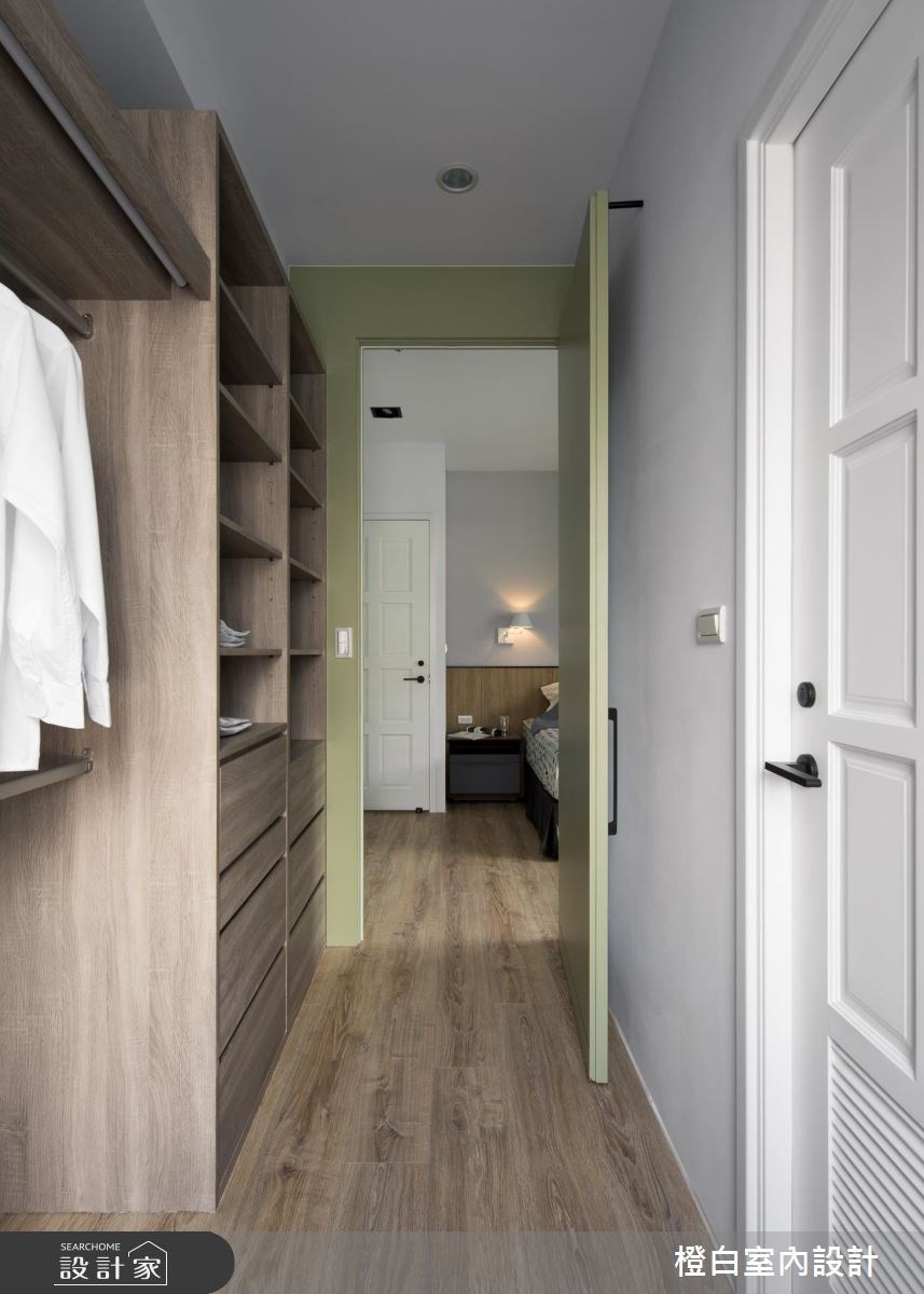 50坪新成屋(5年以下)＿現代風更衣間案例圖片＿橙白室內裝修設計工程有限公司＿橙白_61台中文南仰真之39