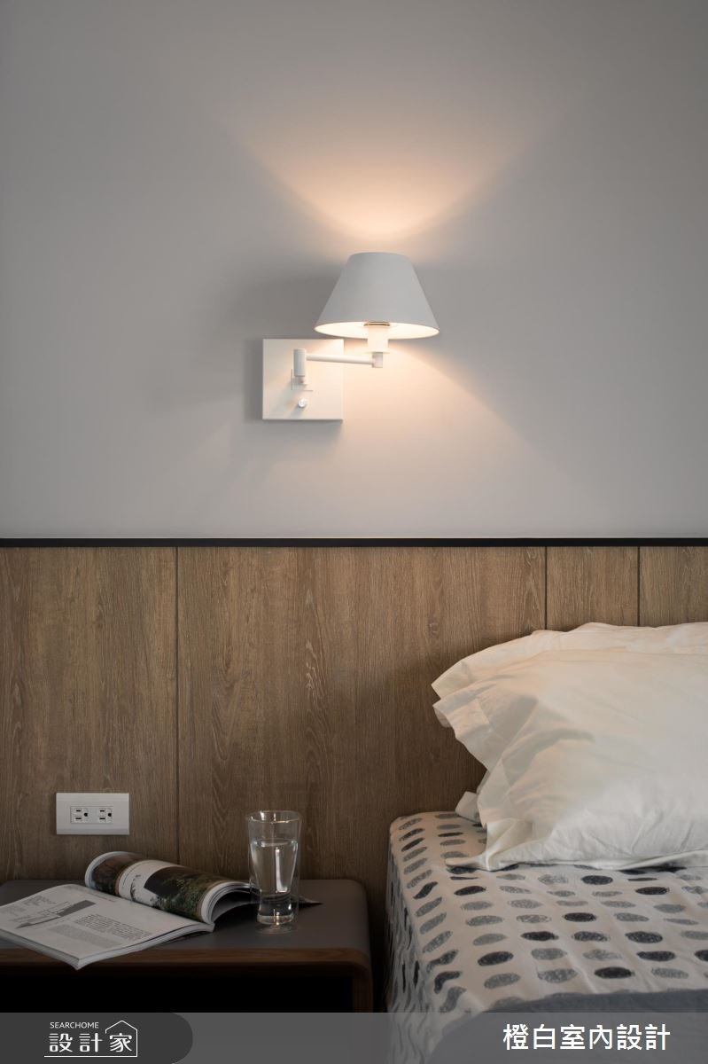 50坪新成屋(5年以下)＿現代風臥室案例圖片＿橙白室內裝修設計工程有限公司＿橙白_61台中文南仰真之43