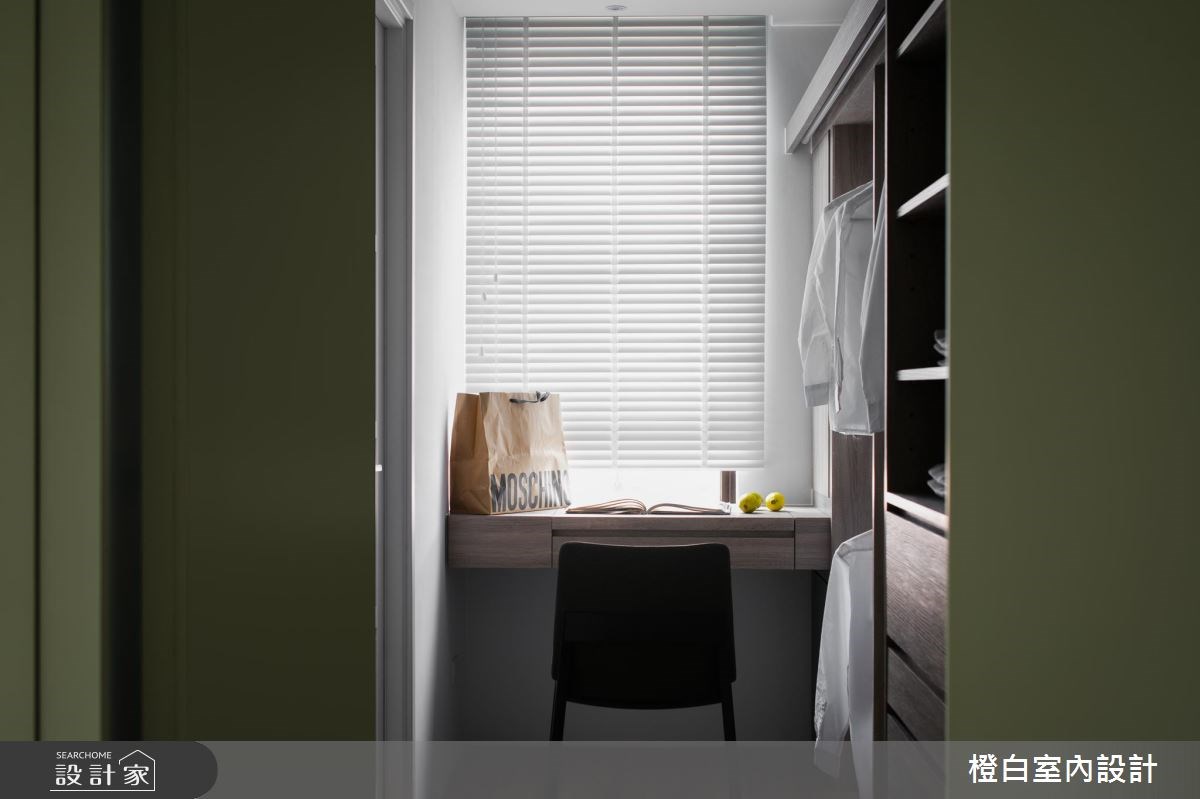 50坪新成屋(5年以下)＿現代風更衣間案例圖片＿橙白室內裝修設計工程有限公司＿橙白_61台中文南仰真之45